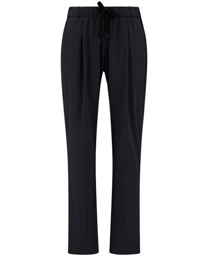 Herno Cropped Trousers - Blue