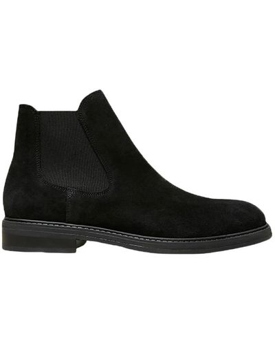 SELECTED Chelsea Boots - Black