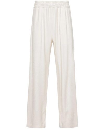 Gcds Trousers > sweatpants - Blanc