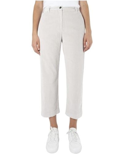 Nine:inthe:morning Trousers > cropped trousers - Blanc
