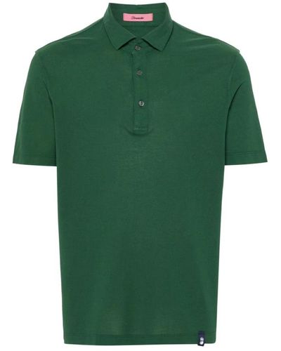 Drumohr Grünes polo-shirt