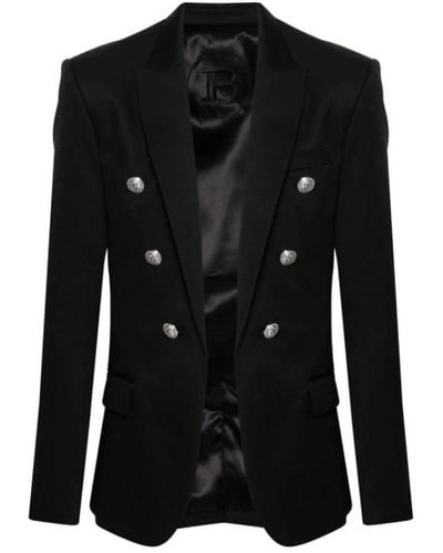 Balmain Jackets > blazers - Noir