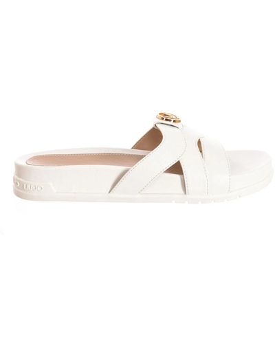 Liu Jo Shoes > flip flops & sliders > sliders - Blanc