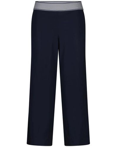 RAFFAELLO ROSSI Straight trousers - Azul