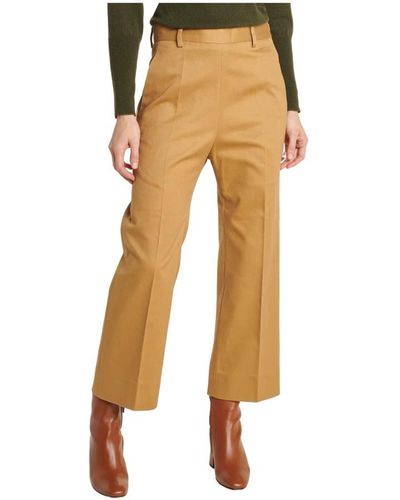 Sofie D'Hoore Cropped Pants - Yellow