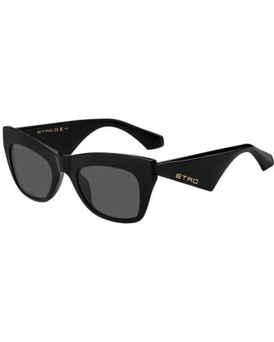 Etro Stilvolle sonnenbrille für frauen - Schwarz