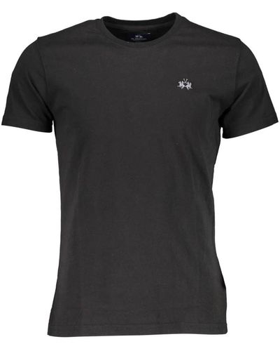 La Martina Black T-Shirt - Schwarz