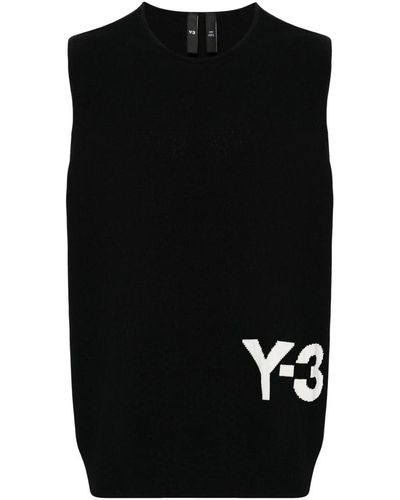 Y-3 Knitwear > sleeveless knitwear - Noir