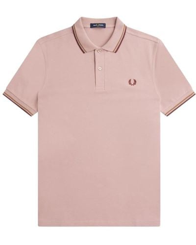 Fred Perry Polo Shirts - Pink