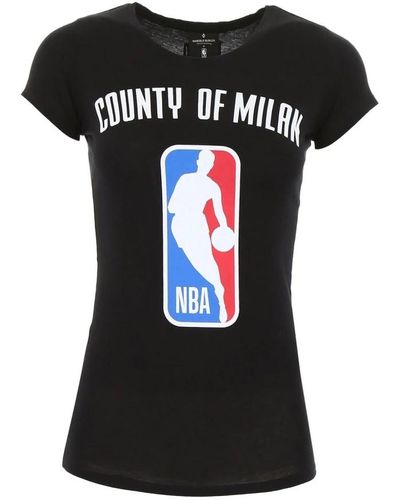 Marcelo Burlon T-shirt nba donna - Nero