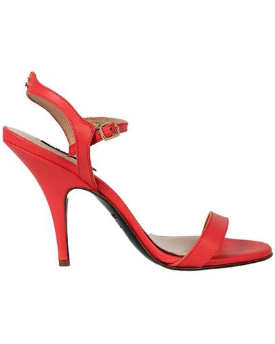 Patrizia Pepe High Heel Sandals - Red