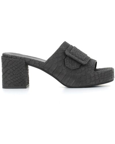 Roberto Del Carlo Shoes > heels > heeled mules - Noir