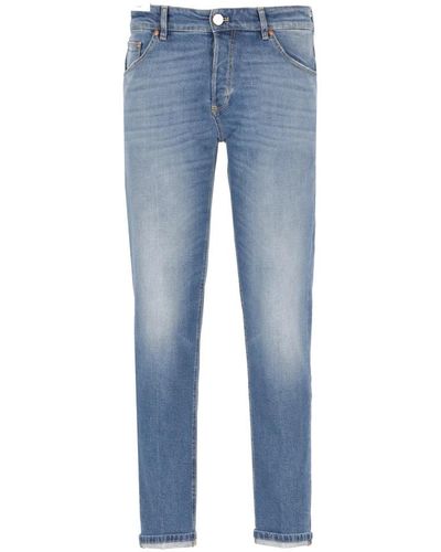 PT Torino Cropped Jeans - Blue