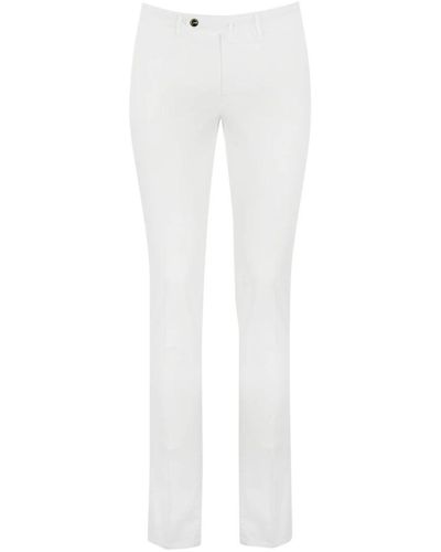 PT Torino Slim-Fit Pants - White