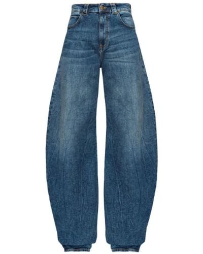 Pinko Jeans > loose-fit jeans - Bleu