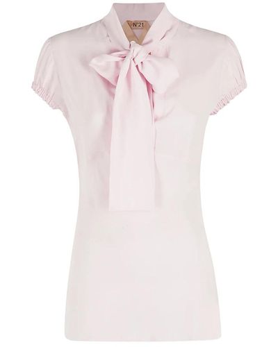 N°21 Lässiges baumwollhemd für männer - Pink