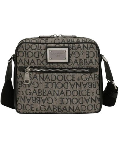 Dolce & Gabbana Sacs à bandoulière - Gris