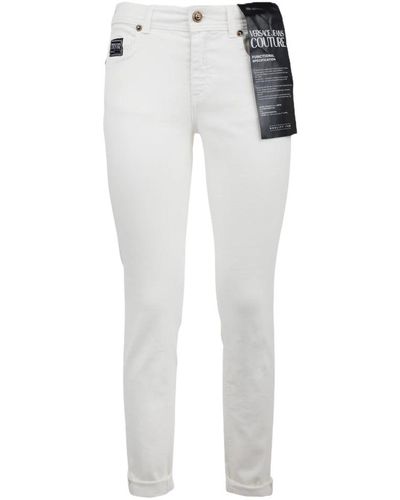Versace Jeans Couture Skinny Jeans - Weiß