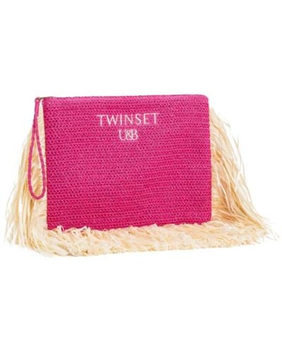 Twin Set Clutches - Pink