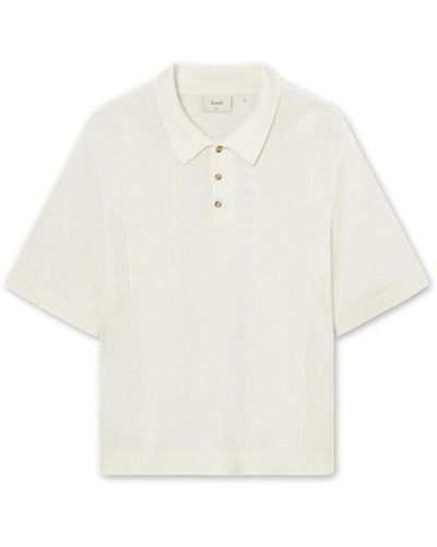 Forét Polo Shirts - White
