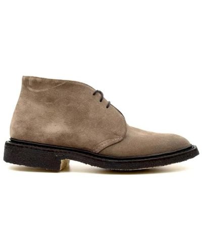 Tricker's Lace-Up Boots - Brown