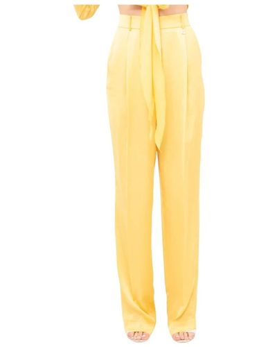 Blugirl Blumarine Wide Pants - Yellow