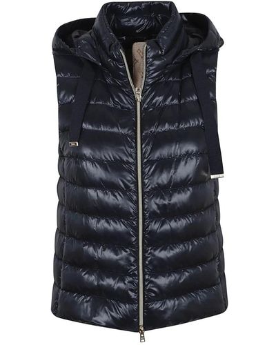 Herno Blaue steppjacke