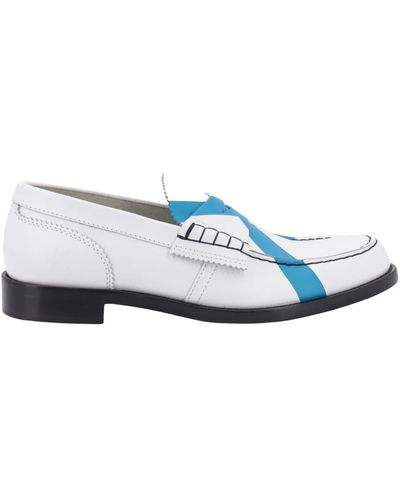 COLLEGE Shoes > flats > loafers - Bleu