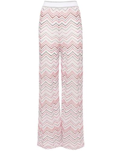 Missoni Wide Trousers - Pink