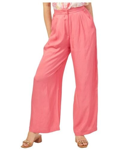 Armani Exchange Wide Trousers - Pink