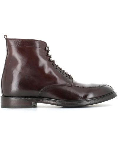 Alberto Fasciani Shoes > boots > lace-up boots - Marron