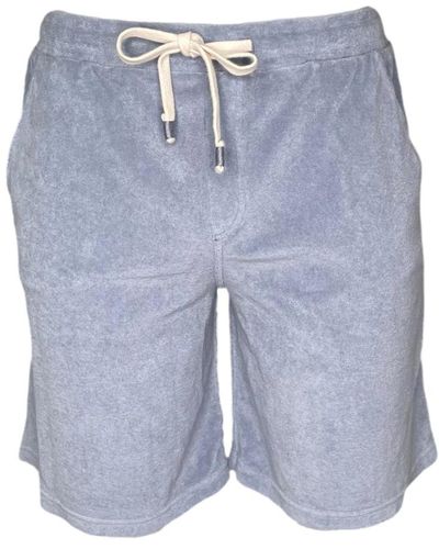 Altea Shorts in spugna a vestibilità comoda - Blu