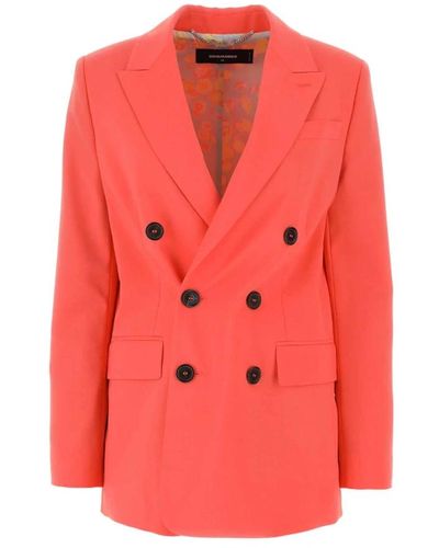 DSquared² Giacca blazer and vests - Rosa