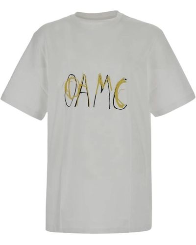 OAMC Baumwoll t-shirt - Grau