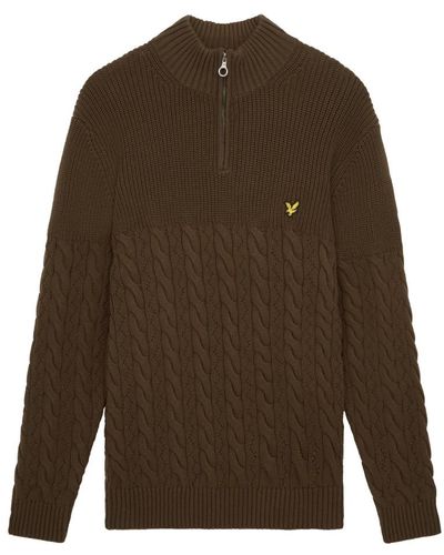 Lyle & Scott Knitwear > round-neck knitwear - Marron