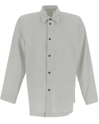 Issey Miyake Shirts > casual shirts - Gris