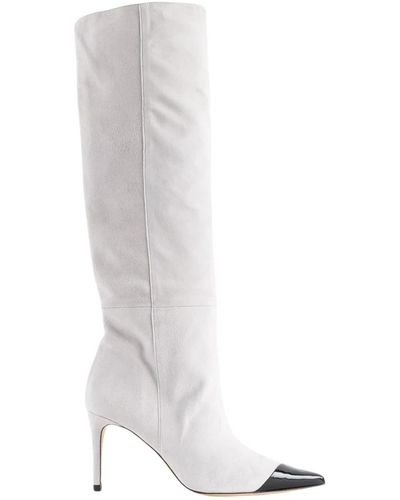 Custommade• Heeled Boots - White