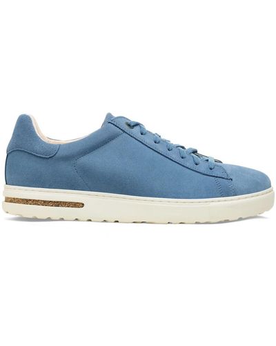 Birkenstock Sneakers blu in camoscio con soletta rimovibile
