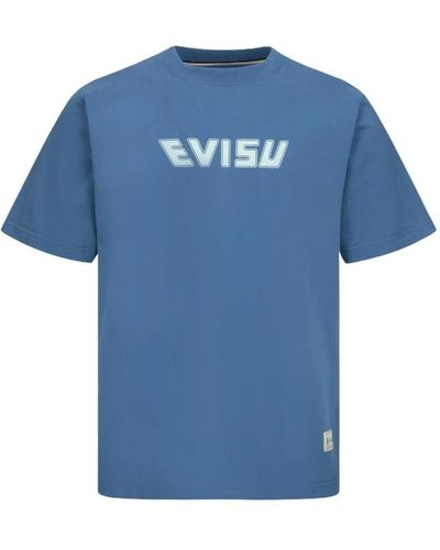Evisu T-Shirts - Blau