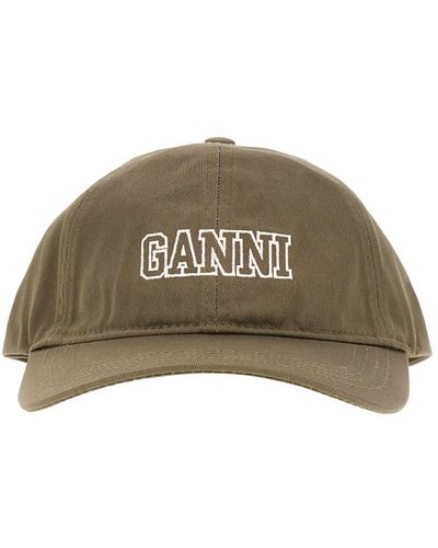 Ganni Caps - Grün