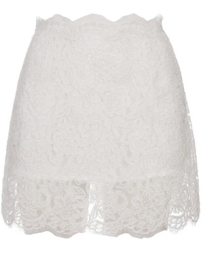 Ermanno Scervino Short Skirts - White