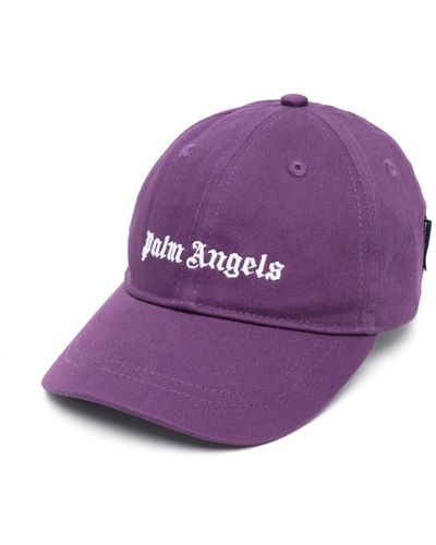 Palm Angels Caps - Purple