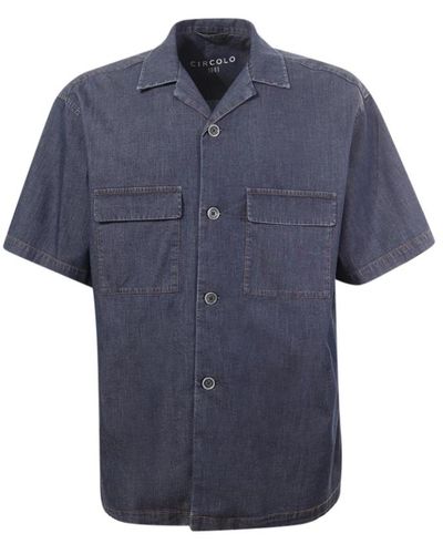 Circolo 1901 Short sleeve shirts - Blau