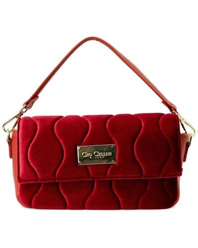 Gio Cellini Milano Shoulder Bags - Red
