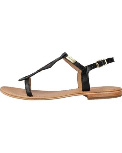 Les Tropeziennes Shoes > sandals > flat sandals - Noir