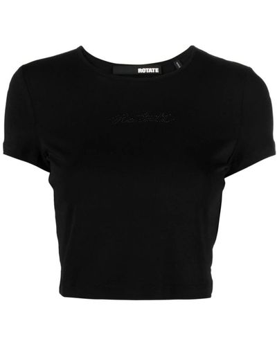 ROTATE BIRGER CHRISTENSEN T-Shirts - Black