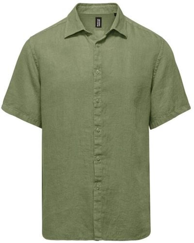 Bomboogie Short Sleeve Shirts - Green