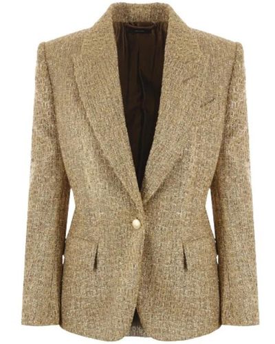 Tom Ford Blazers - Natural