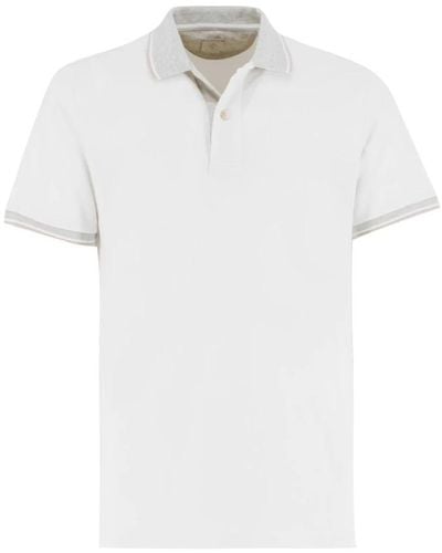 Eleventy Polo Shirts - White