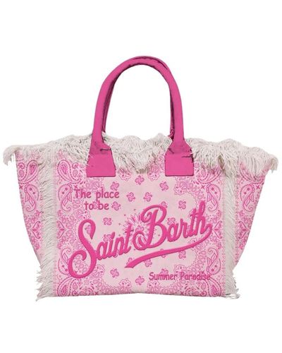 Mc2 Saint Barth Tote Bags - Pink